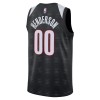 Dres Portland Trail Blazers Scoot Henderson Nike 2024-25 City Edition Crno Swingman